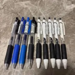 ZEBRA SARASA ジェットストリーム　ボールペン 9本セット サラサ 黒