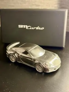 未使用 PORSCHE ペーパーウエイト 911ターボ メタルカー992ターボSのサムネイル