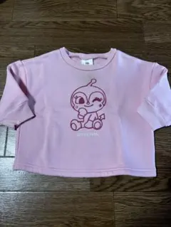 ドキンちゃん アンパンマンピンク トレーナー 80 シンプル