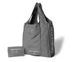 DEAN & DELUCA ショッピングバッグ　グレー