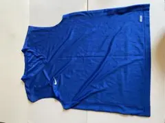 Nike 青 Lサイズ アンダーシャツ　サッカー，バスケ