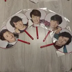 ARASHI 5×20 Anniversary Tour ミニうちわ 5枚