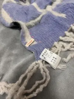 PAMМ 透明な空気のチェックマフラー