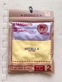 新品　ミキハウス ダブルビー Ｔシャツ 2枚セット 半袖80