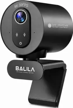 BALILA 4K Webカメラ 高画質 オートフォーカス