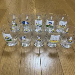 【未使用品】ミッフィー　ミニグラス　10個セット