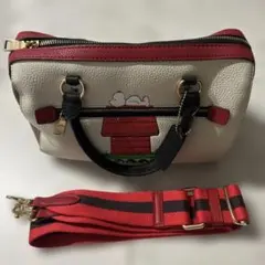 COACH スヌーピー ショルダーバッグ