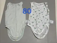 ユニクロ 80 メッシュタンクトップ 2枚セット