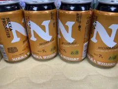 限定　ニッカ フロンティア ハイボール缶 4本セット　ウィスキー　酒のサムネイル