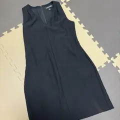 BANANA REPUBLIC ノースリーブ ワンピース ブラック 2のサムネイル