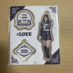 =LOVE 佐々木舞香 アクスタ 3周年 衣装
