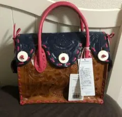 グレースコンチネンタル　カービングバッグ carving tribes 　未使用