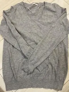グレー Vネック トップス