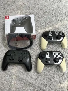 Nintendo switch 純正コントローラー　3個　プロコン　ジャンク品
