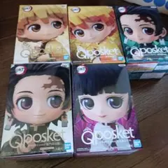 鬼滅の刃 Q posket フィギュア 5種セット