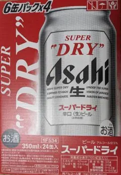 アサヒ スーパードライ 350ml×24缶入のサムネイル