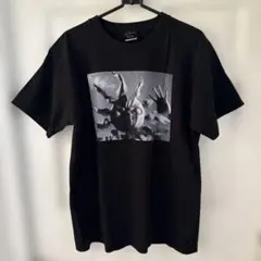 大長編　タローマン　万博大爆発　ハーフトーン　Tシャツ　ブラック