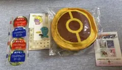 ポケモンボールデザインエコバッグ　シール　チャーム等