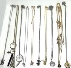 b*e様 ⑤ まとめ売りネックレス 10点セット シルバー ゴールド