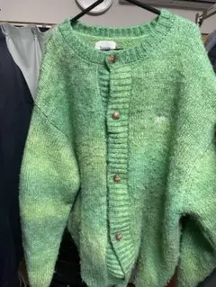 新品】ヤンガーソング YongerSong カーディガン イエロー ネオン 