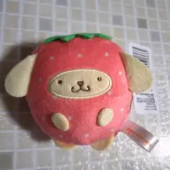 サンリオキャラクターズ フルーツきぐるみマスコット～いちご～ 【ポムポムプリン】