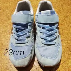ニューバランス 23cm ライトブルー YV996