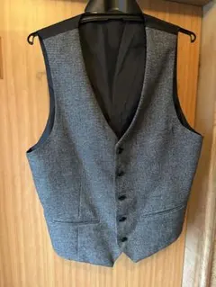 スーツベスト グレー