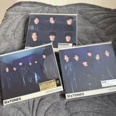 【ほぼ未使用】SixTONES ストーンズ　バリア　3形態セット　CD＋DVD
