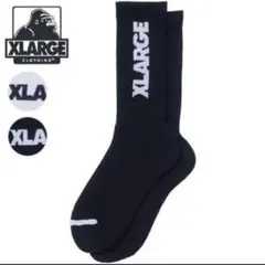 XLARGE エクストララージ ロゴ ソックス メンズ 101221054008のサムネイル