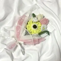 モールフラワー　ハンドメイド　枯れないお花　花束　ブーケ　プレゼント