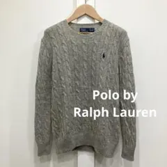 Polo by Ralph Lauren ウール カシミヤ ケーブルニット