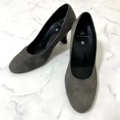未使用級ワコール サクセスウォーク23EE スエードパンプス 通勤 定価2.2万