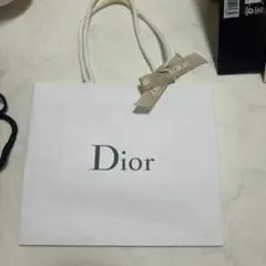 Dior ホワイトレザー調ショッパー