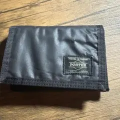 PORTER 三つ折り財布 ブラック