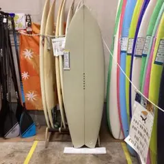 新品格安ESSENCE フィッシュボード5'8 172,7cmブルーフィン付 - メルカリ
