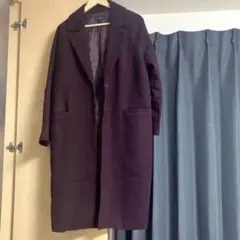 EMODA バーガンディ チェスターコート