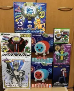 プライズフィギュア 8点セット にゃんこ大戦争 太鼓の達人 遊戯王 まとめ売り