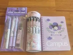 サンリオ　ボールペン＆CAMPUSノート3点セット!!新品未使用