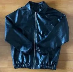 メンズ レザージャケット ブラック