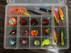 タイラバ★鯛★タイラバヘッド★18個セット釣果写真★アコラバ★ケース付★鯛ラバ