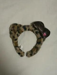 ハローキティ　ユニバ　USJ　ヒョウ柄　カチューシャ