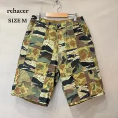 rehacer レアセル メンズ リバーシブル 2way ハーフパンツ M