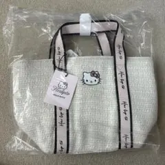 HLT x Hello Kitty Tweed Tote Bag ecru - メルカリ