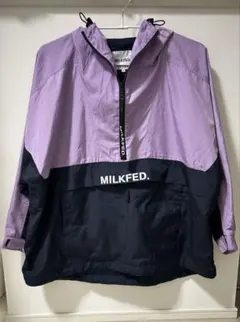 MILKFED. ◆ マウンテンパーカー パープル/ネイビー M