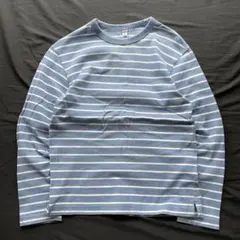 00s OLD UNIQLO オールドユニクロ　ボーダー　ロンT y2k 短丈