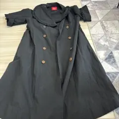 Vivienne Westwood ラブ襟ワンピース ブラック - メルカリ
