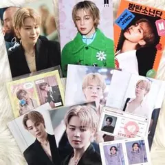 BTS JIMIN ポストカード&トレカ&フォトセット