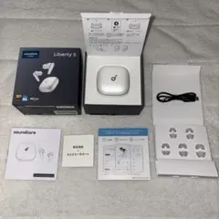 【美品】Anker Soundcore Liberty 5 パールホワイト