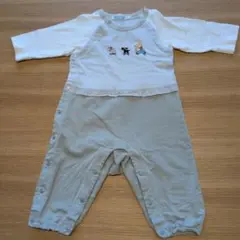 familiar 刺繍ロンパース 70