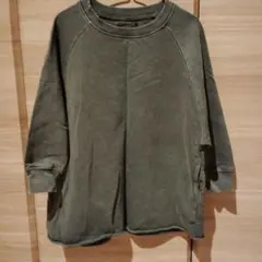 MARKY'S BIG FIELD 長袖Tシャツ オリーブグリーン　110cm